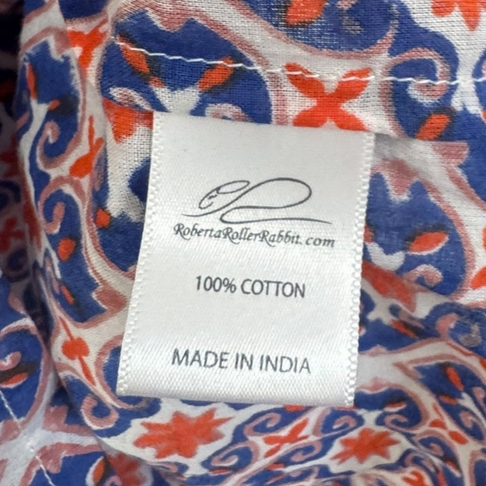 Roberta Roller Rabbit Geometric Print Tunic - Picture 6 of 6